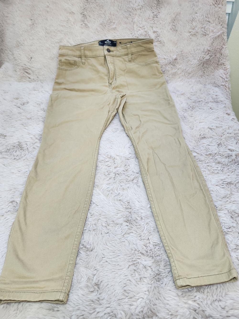 Hollister High Rise Super Skinny Khaki Pants - Size 8S (W29)